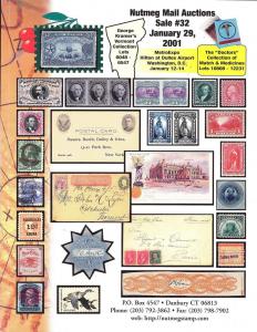 Nutmeg Stamp Sales - United States Stamps, Covers and Pos...