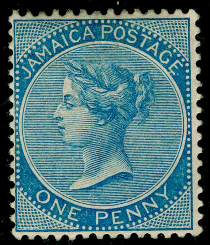 JAMAICA SG17, 1d blue, M MINT. Cat £325. WMK CA.