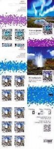 Iceland Island Istande 2012 Europa CEPT Visit to Iceland Set of 2 booklets MNH