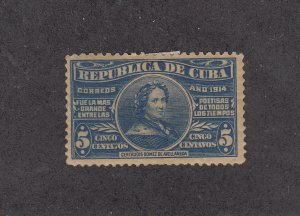 Cuba Scott #263 MH Note