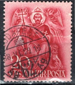 Hungary; 1938: Sc. # 518: Used Single Stamp