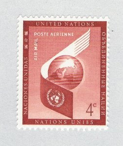 UN NY C5 MNH World and UN-Symbol 1957 (BP84805)