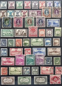 PAKISTAN 1947 TO 2020 COMPLETE USED COLLECTION HIGH C.V£+++