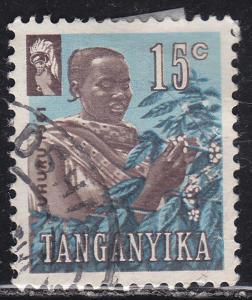 Tanganyika 47 Harvesting Coffee Beans 1961