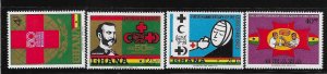 Ghana 1970 League of Red Cross Societies Sc 378-381 MNH A2500