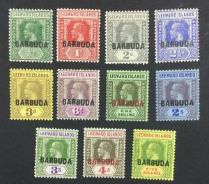 MOMEN: BARBUDA SG #1-11 MINT OG H £180 LOT #226428-5371