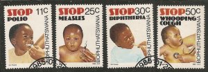 South Africa-Bophuthatswana   Scott  133-36  Child Health Care  CTO