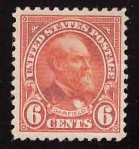 USA Scott 558 MH* magnificent 6c Garfield stamp