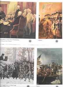 US #1686-89 Complete set of Sheets MNH