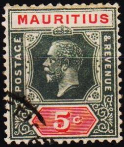 Mauritius. 1913 5c S.G.227 Fine Used