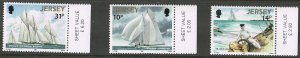 Jersey 1987,Sc.#414-417 MNH,    Racing Schooner 'Westward'