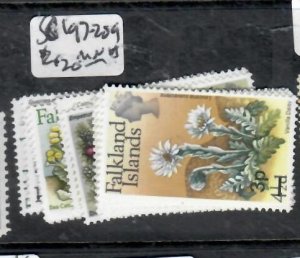 FALKLAND ISLANDS QEII SET   SC 197-209    MNH        P0730H