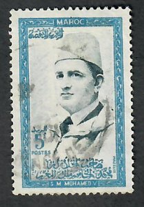 Morocco #1 Sultan Mohammed used single