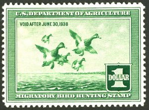 U.S. #RW4 MINT OG HR