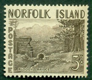 NORFOLK ISLAND #18, Mint Hinged, Scott $30.00