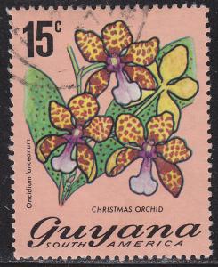 Guyana 139 Christmas Orchid 1972