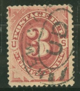 United States #J24  Single