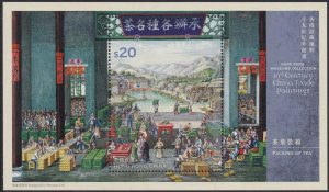 Hong Kong 2021 19th Century China Trade Paintings 十九世紀外銷畫 $20 sheetlet MNH