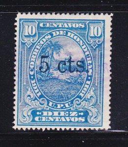 Honduras 146 U Surcharge