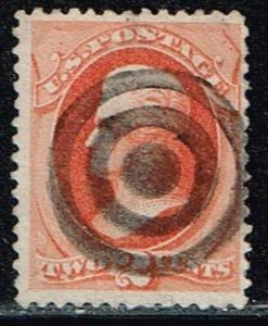 US 1875,Sc.#178 used. Andrew Jackson (1767-1845), Seventh President of the U.S.A