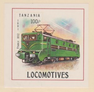 Tanzania Scott #807 Stamps - Mint NH Souvenir Sheet