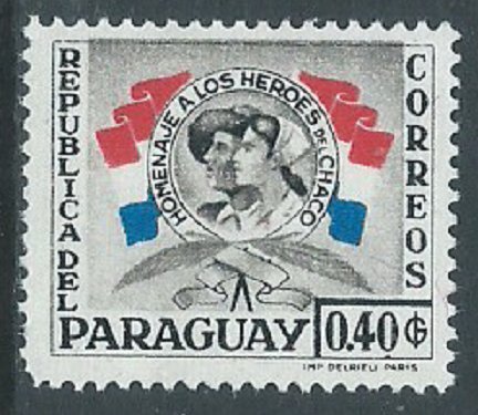 Paraguay, Sc #514, 40c MH