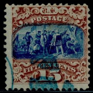 #119 F-VF USED WITH BLUE CANCEL CV $310.00 BQ6808