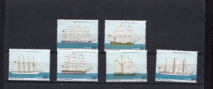 PORTUGAL 1998 SAILING SHIPS SET OF 6 STAMPS MNH