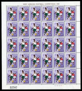 Ghana 61 - 65 Soccer Football Championships Sheets of 30 Stamps MNH 1959