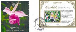 Bhutan stamps 2017.- ORCHIDS OF BHUTAN