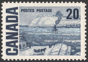 Canada SC#464 20¢ The Ferry, Quebec (1967) MLH