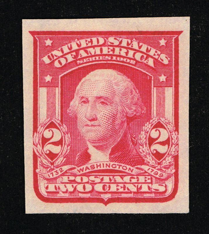 EXCEPTIONAL GENUINE SCOTT #320c XF MINT OG NH APS CERT 1906 CARMINE ROSE TYPE-I