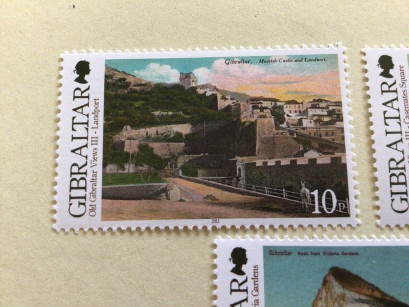 Gibraltar 2013 Views of Old Gibraltar mint never hinged  stamps  set A14050