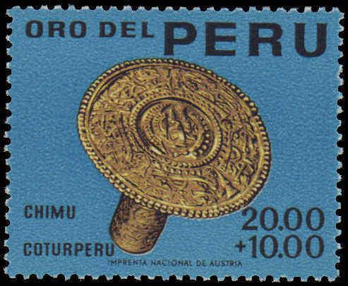 1966 Peru #B1-B5, Complete Set(5), Never Hinged