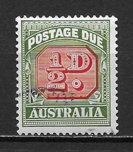 Australia J86 1958-60 1/2d Postage Due single Used