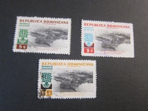 Dominican 1960 Sc 522-4 set FU