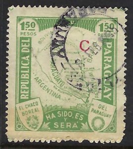 Paraguay L35 VFU MAP 1092F-6