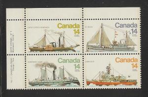 Canada MNH Plate Block Scott cat.#  779a