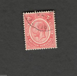 1927 British Honduras SCOTT #94 KING GEORGE V  Θ used stamp