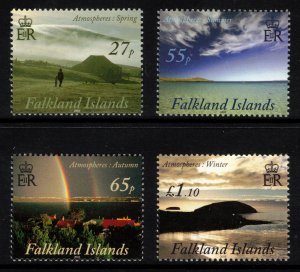 FALKLAND ISLANDS 2010 Seasonal Skies; Scott 1003-06, SG 1153-56; MNH