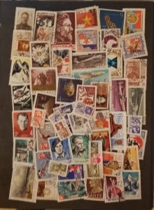 USSR Russia Stamp Lot Used CTO Soviet Union T7600