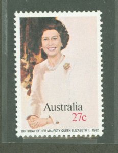 Australia  #825 Mint (NH) Single