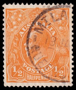 Australia Scott 66, Orange (1926) Used F-VF M