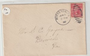 U.S Scott 319 on cover