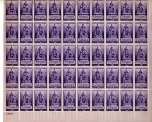 902  Black History in Stamps Full Sheet MNH 