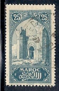French Morocco #62  (U)   CV $0.90