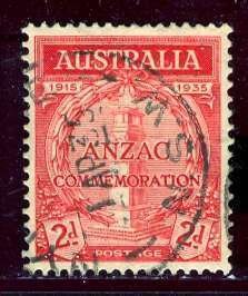 Australia 1935; Sc. # 150; Used Single Stamp