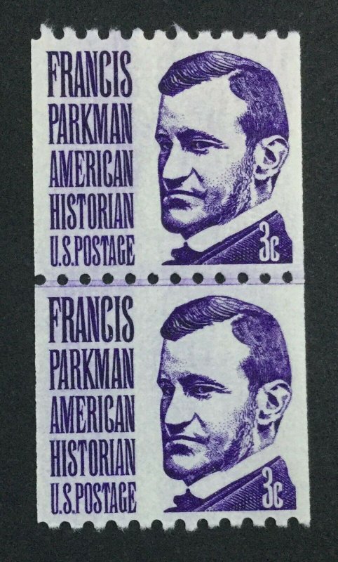 MOMEN: US STAMPS #1299 LINE PAIR MINT OG NH XF LOT #42403