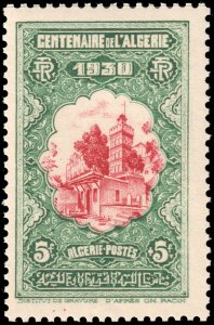 Algeria #B26  MNH - 5fr Mosque semi-postal (1930)