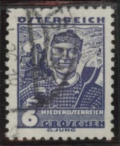 Austria Scott 363Used stamp from 1934-35 set